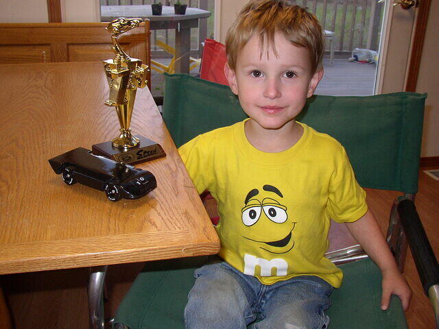 Sam the Trophy and Car