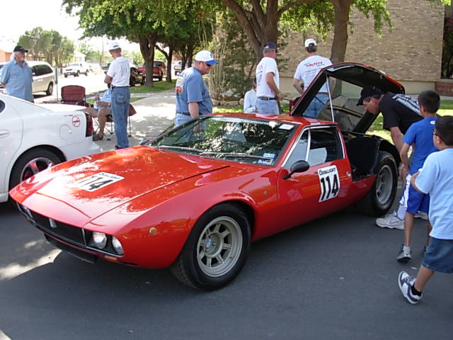 Gary Bartley's '70 Mangusta at the Car Show