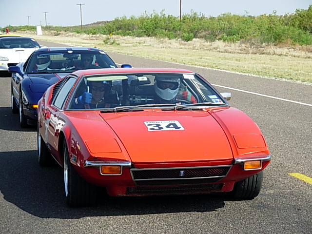 Will and Rodney Kooiman on the Starting Grid from the front