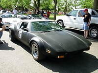 Michael Frazier's 74 Pantera at the CarShow.  Target Speed 120 MPH