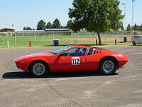 In the parking lot in Fort Stockton for the Driver's meeting, another view