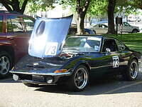 This Opel GT had a Mazda rotary engine